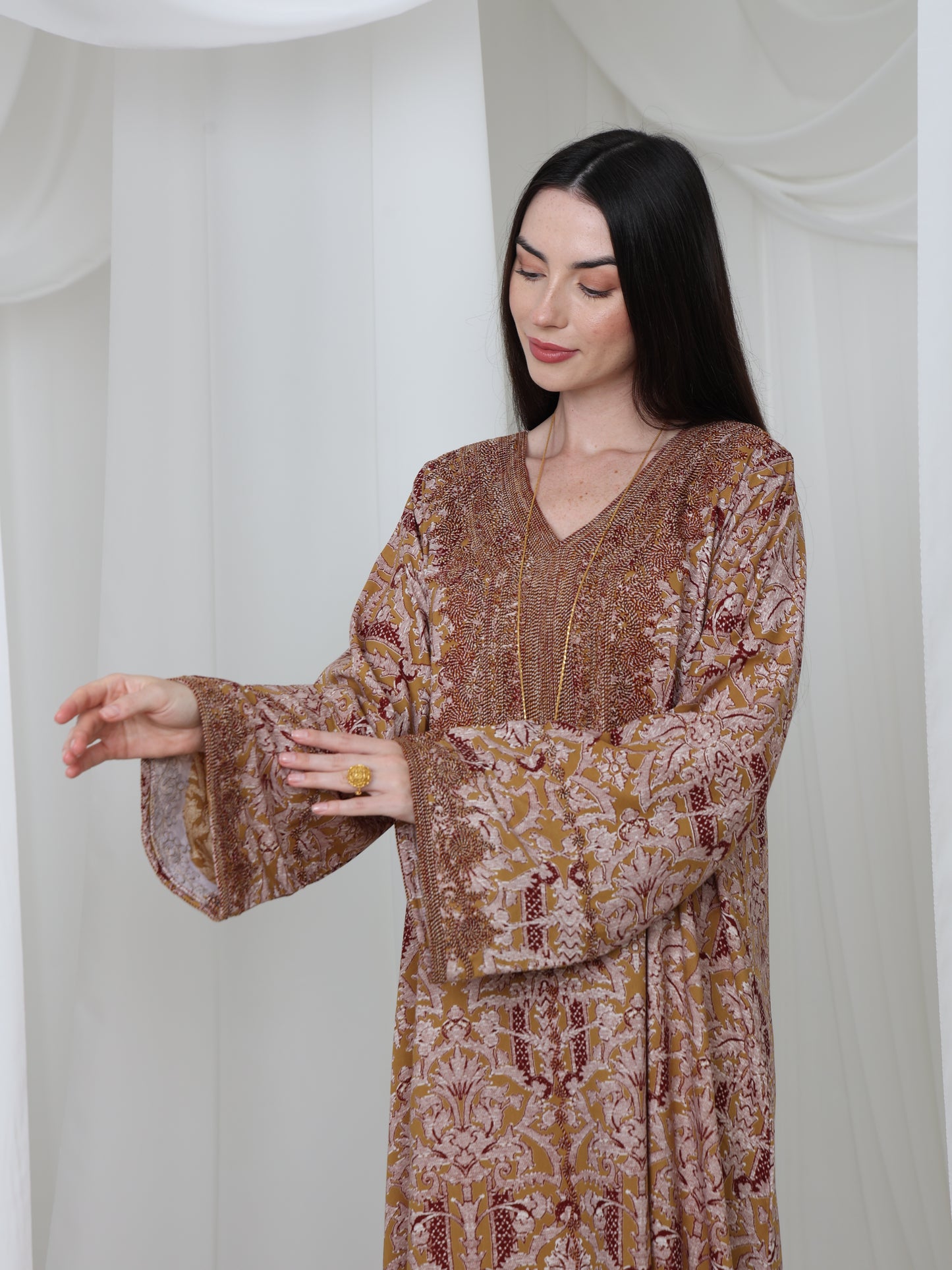 Rustic Bronze Kaftan