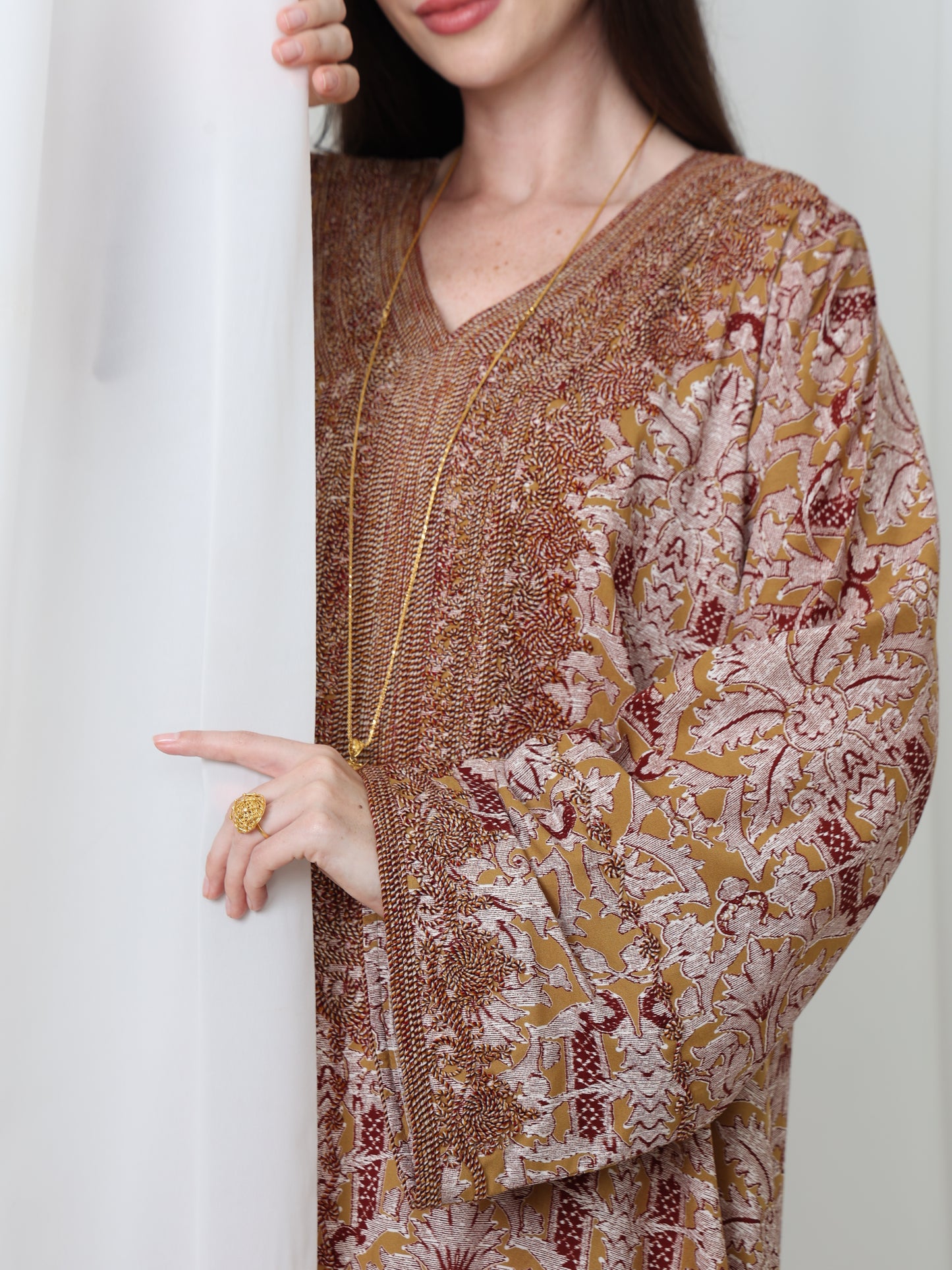 Rustic Bronze Kaftan