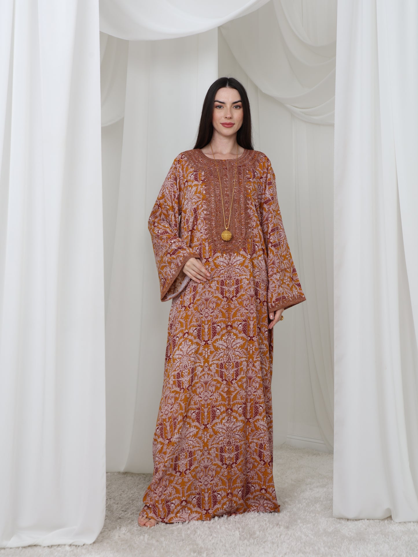 Amber Paisley Kaftan