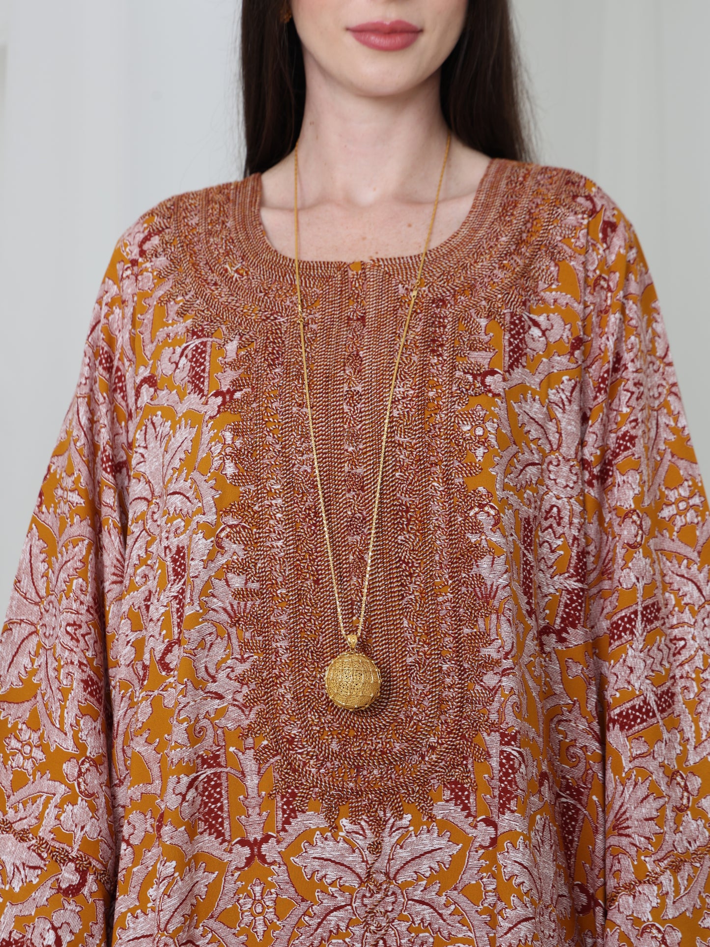 Amber Paisley Kaftan