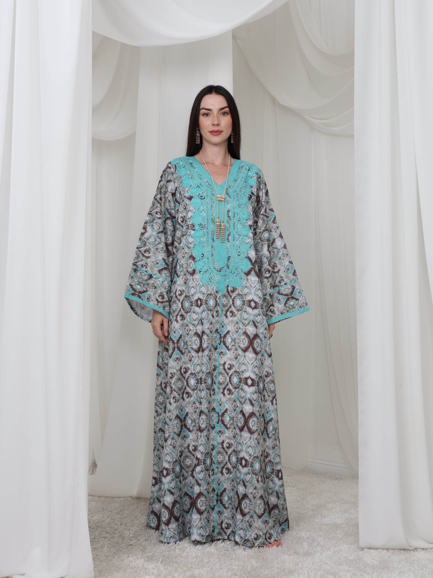 Bluebell Meadow Kaftan