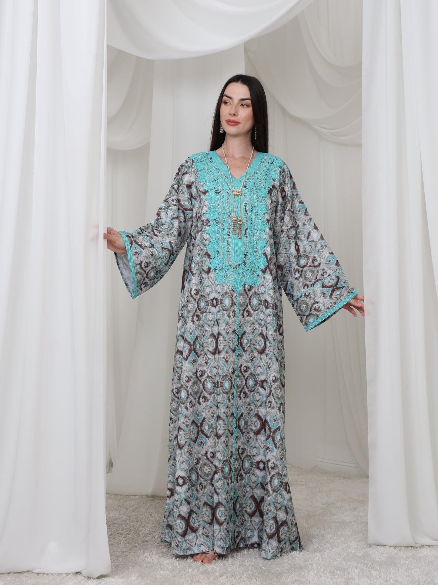 Bluebell Meadow Kaftan