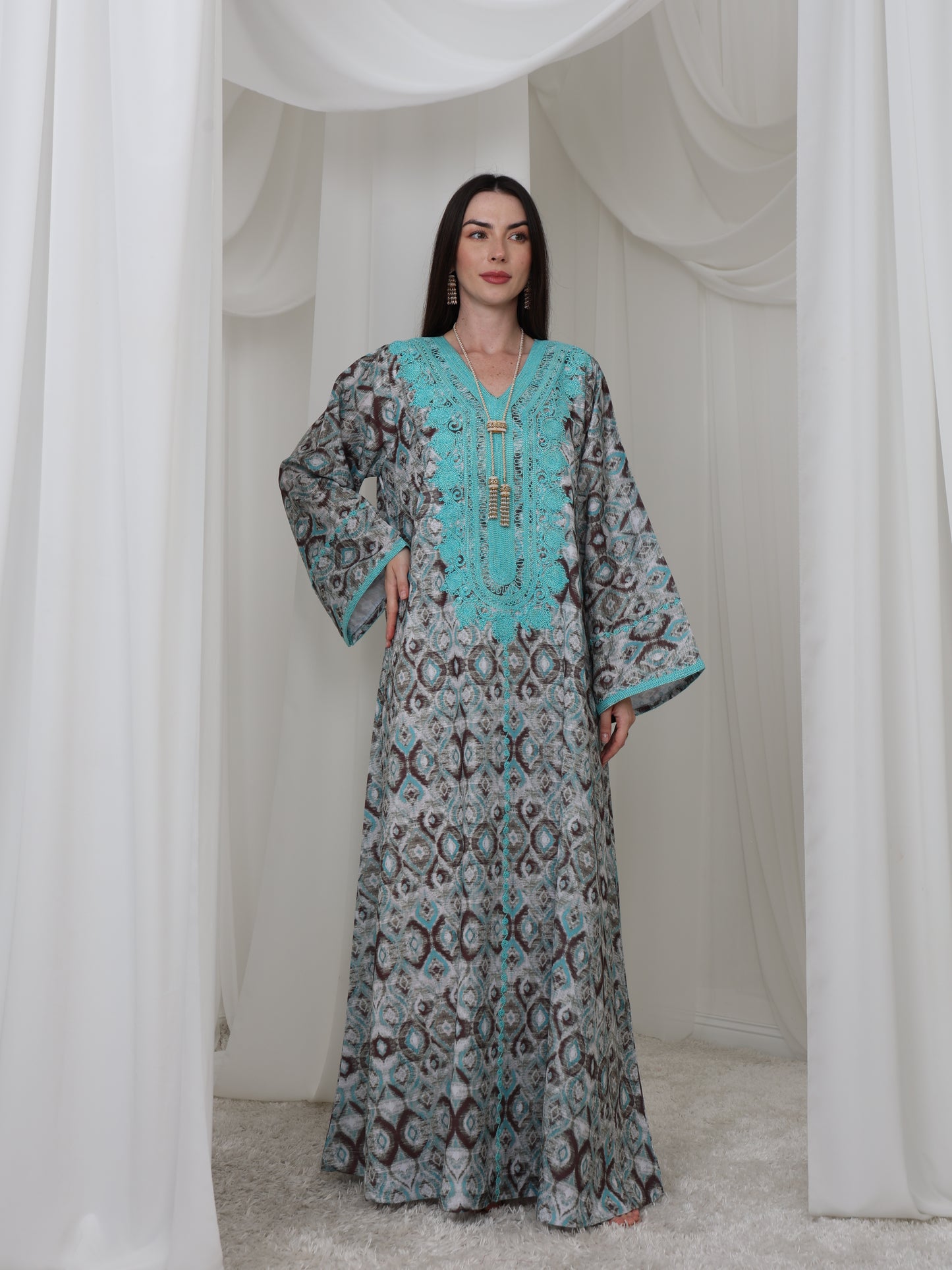 Bluebell Meadow Kaftan