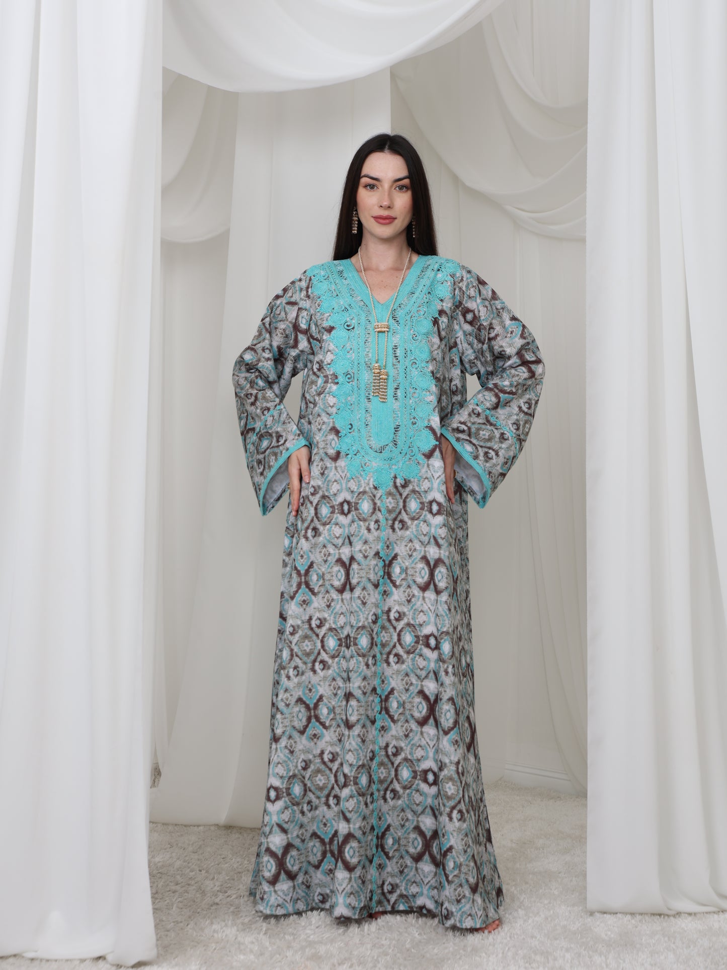 Bluebell Meadow Kaftan