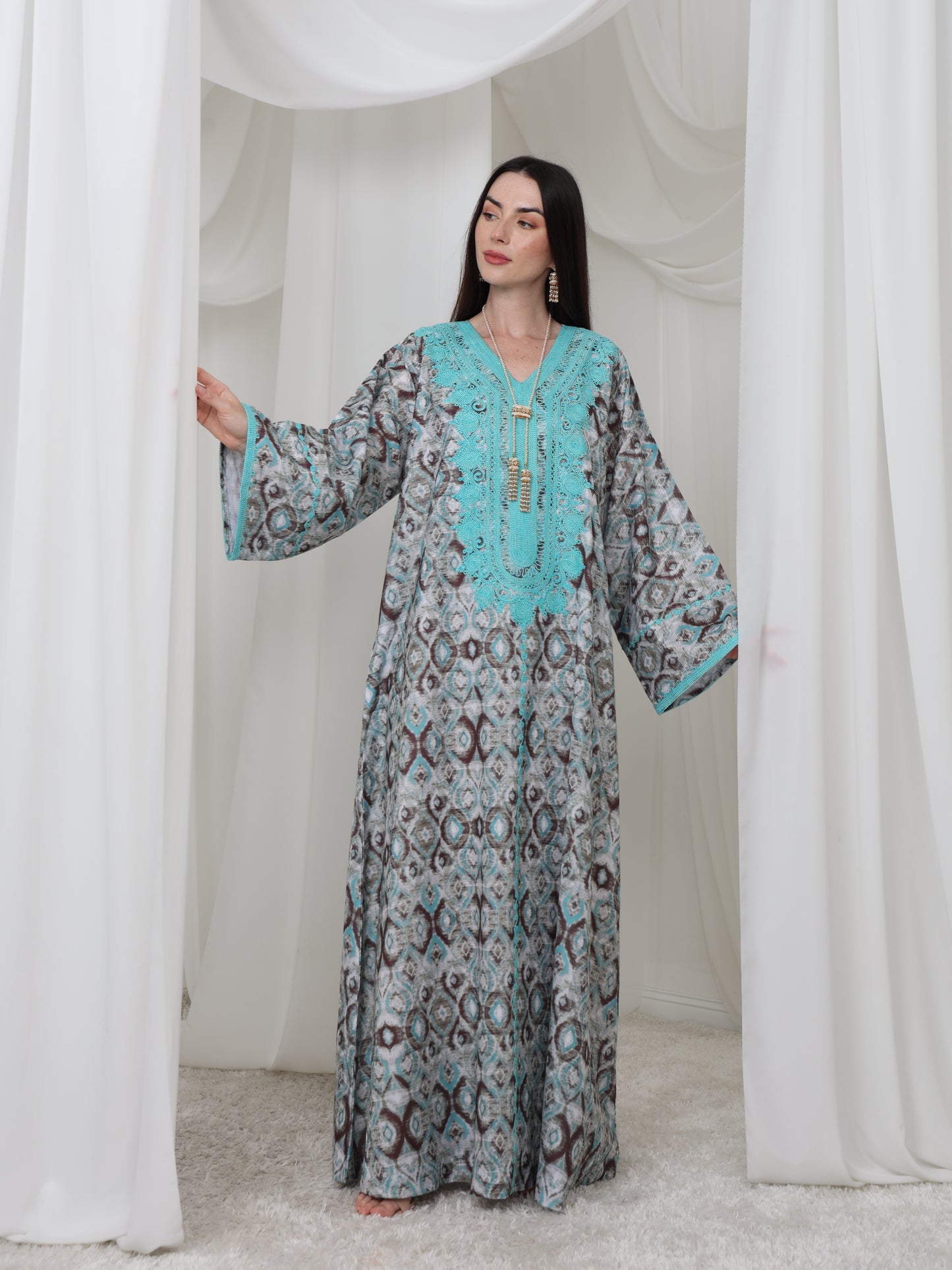 Bluebell Meadow Kaftan
