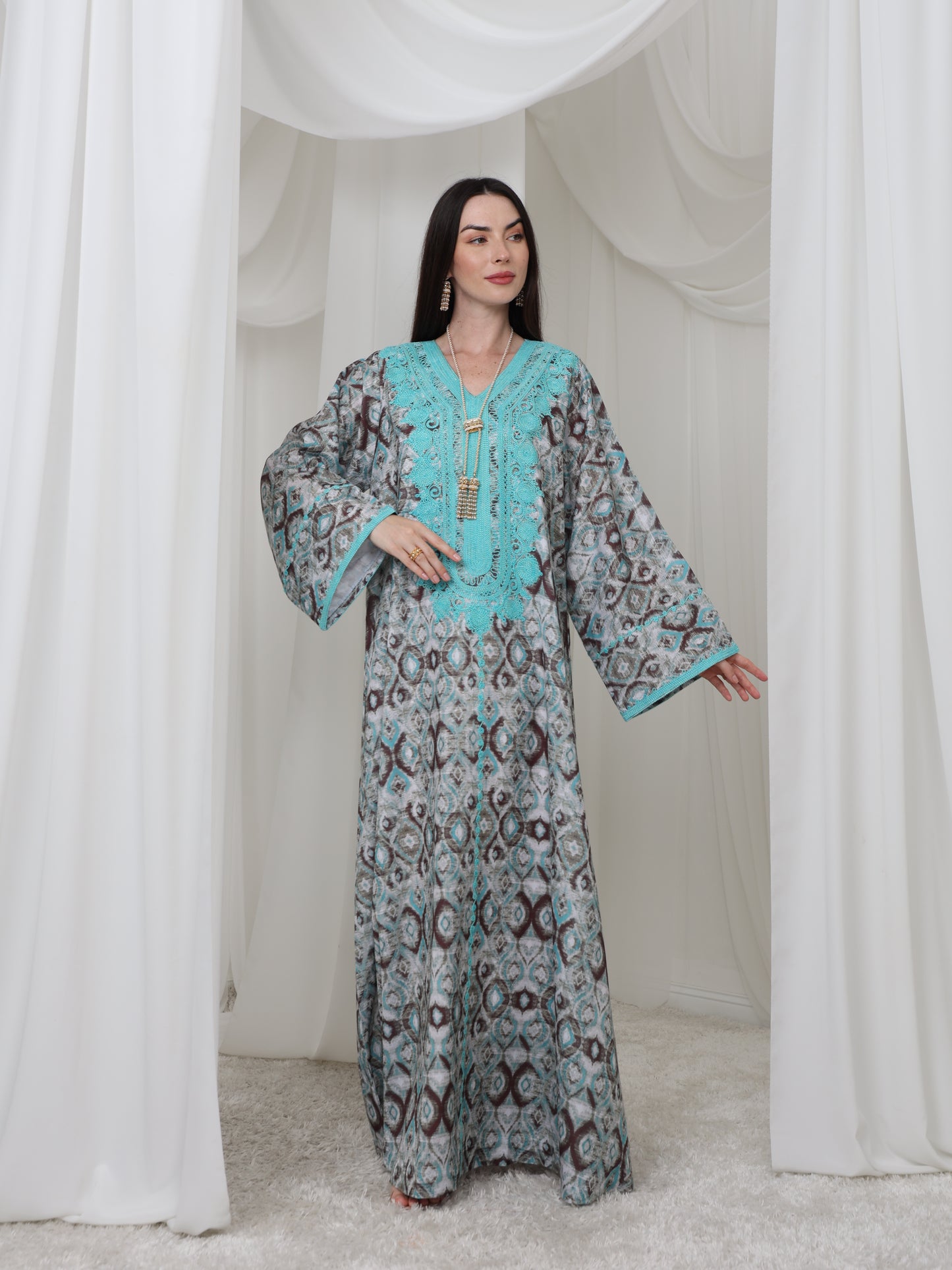 Bluebell Meadow Kaftan