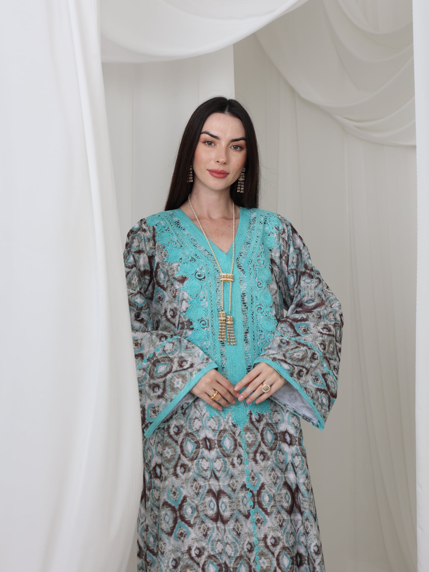 Bluebell Meadow Kaftan