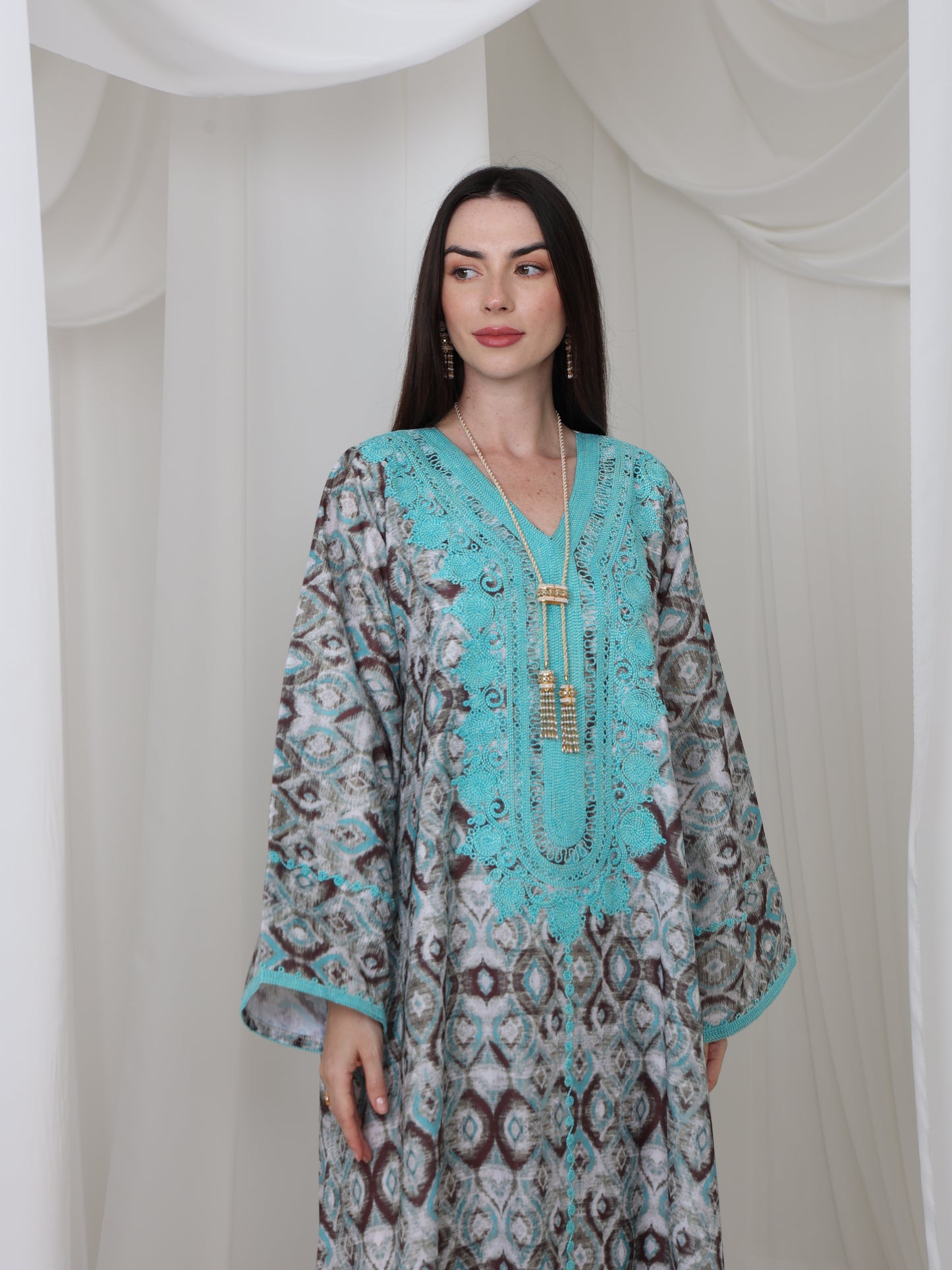 Bluebell Meadow Kaftan