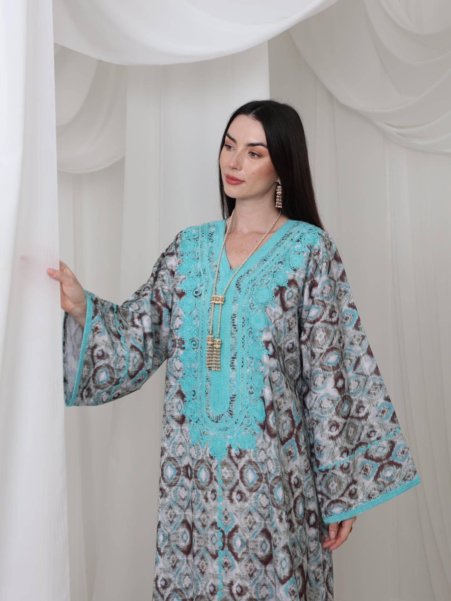 Bluebell Meadow Kaftan