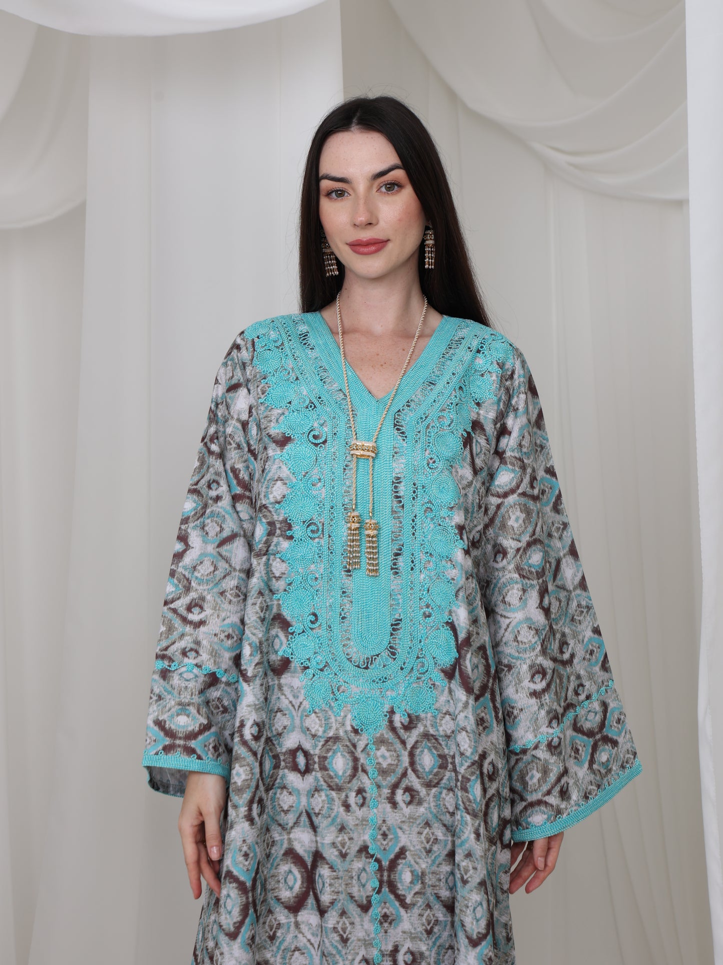 Bluebell Meadow Kaftan
