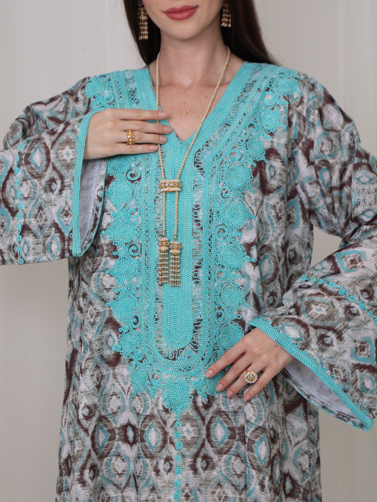 Bluebell Meadow Kaftan