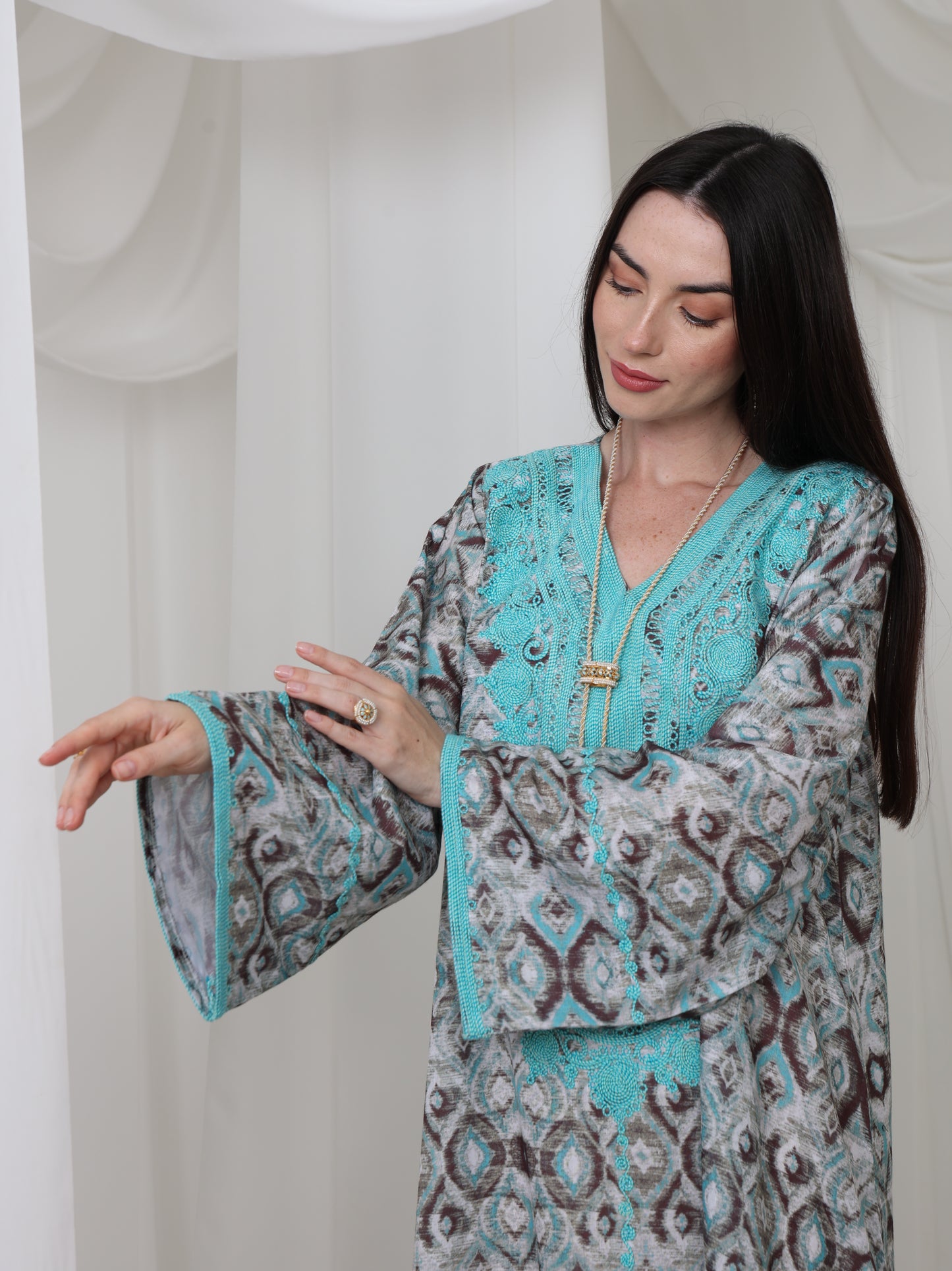 Bluebell Meadow Kaftan