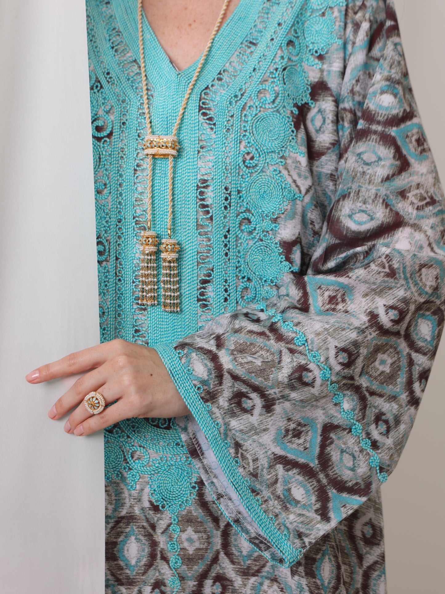 Bluebell Meadow Kaftan