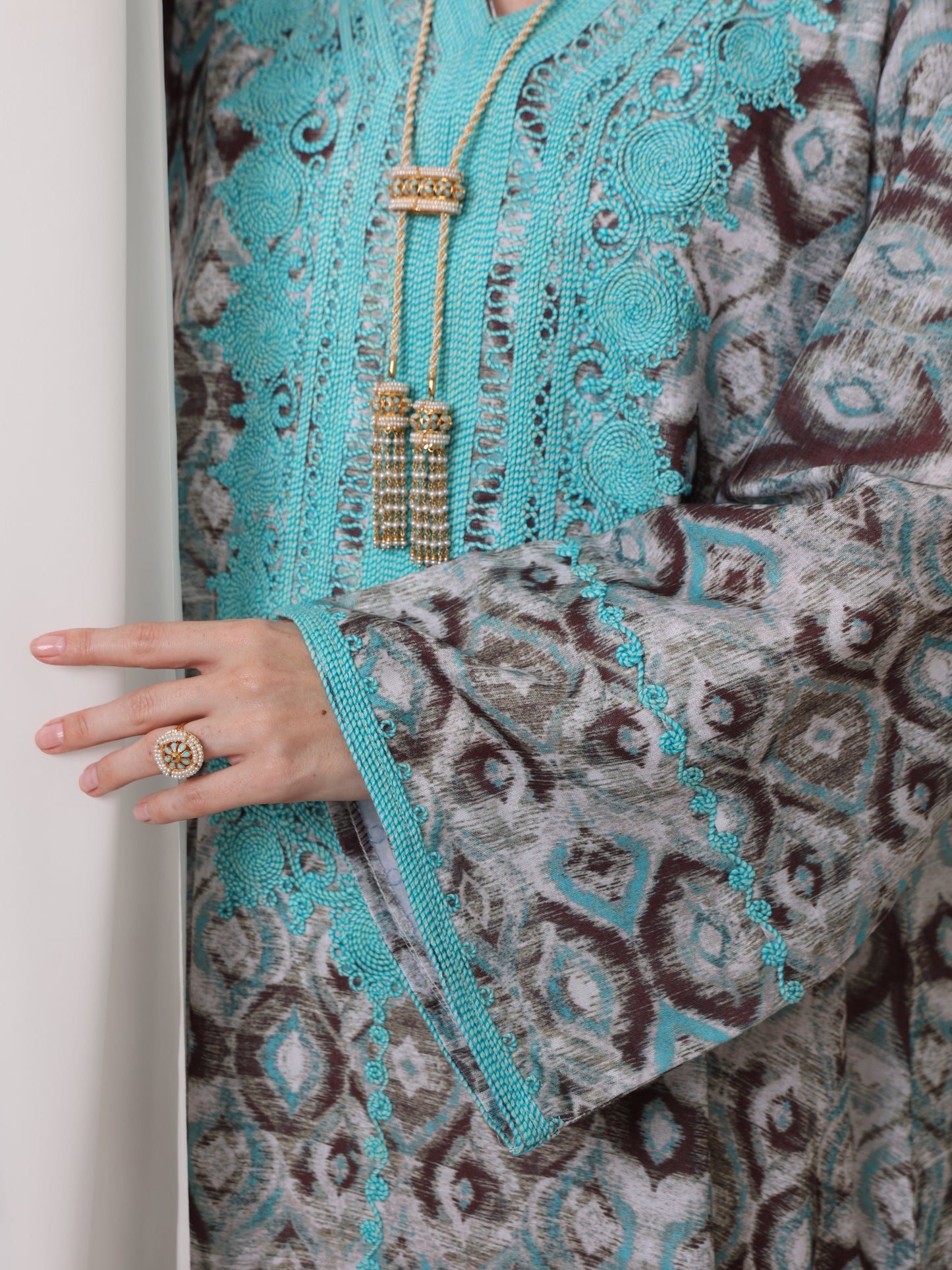 Bluebell Meadow Kaftan
