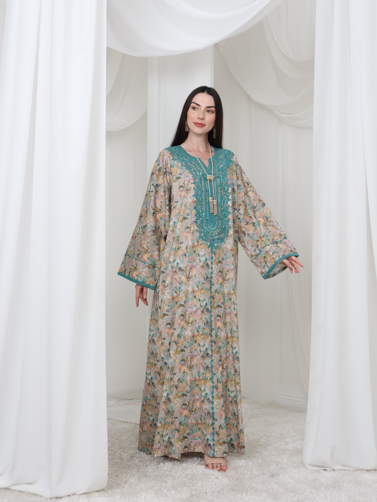Emerald Garden Kaftan