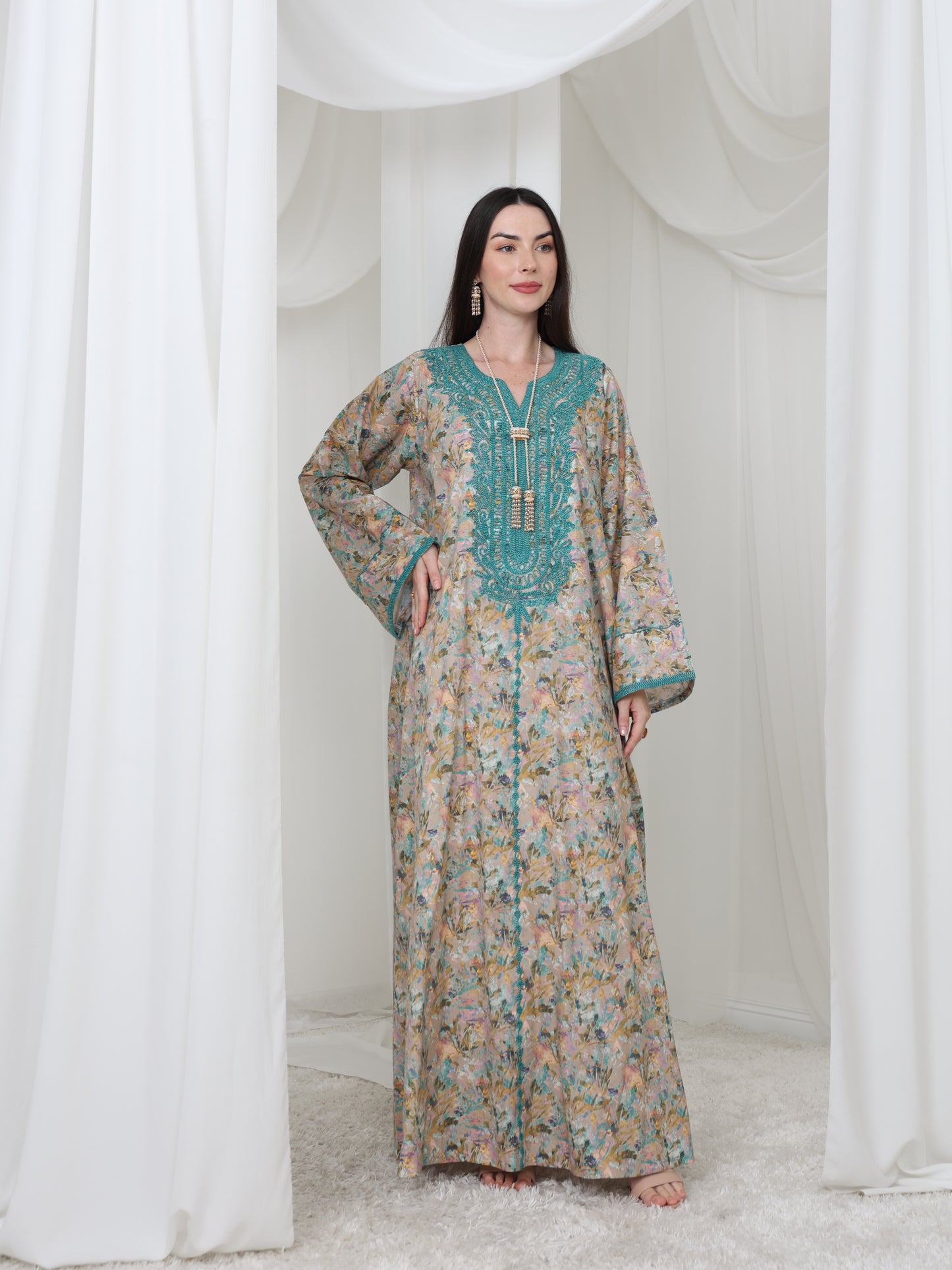 Emerald Garden Kaftan