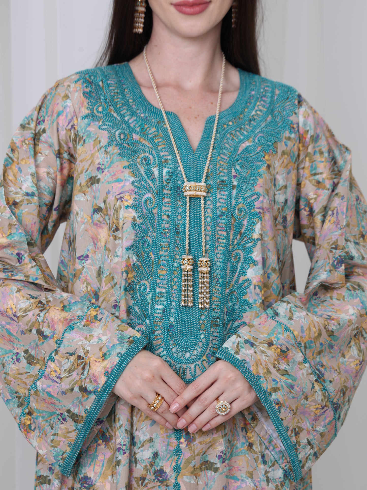 Emerald Garden Kaftan