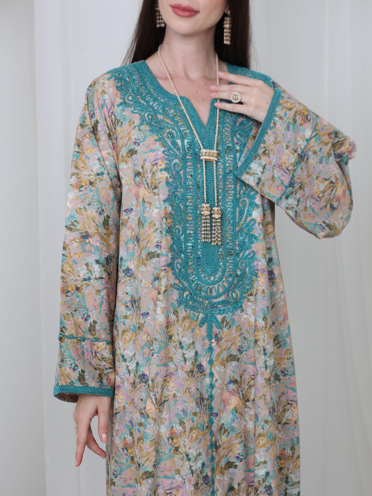 Emerald Garden Kaftan