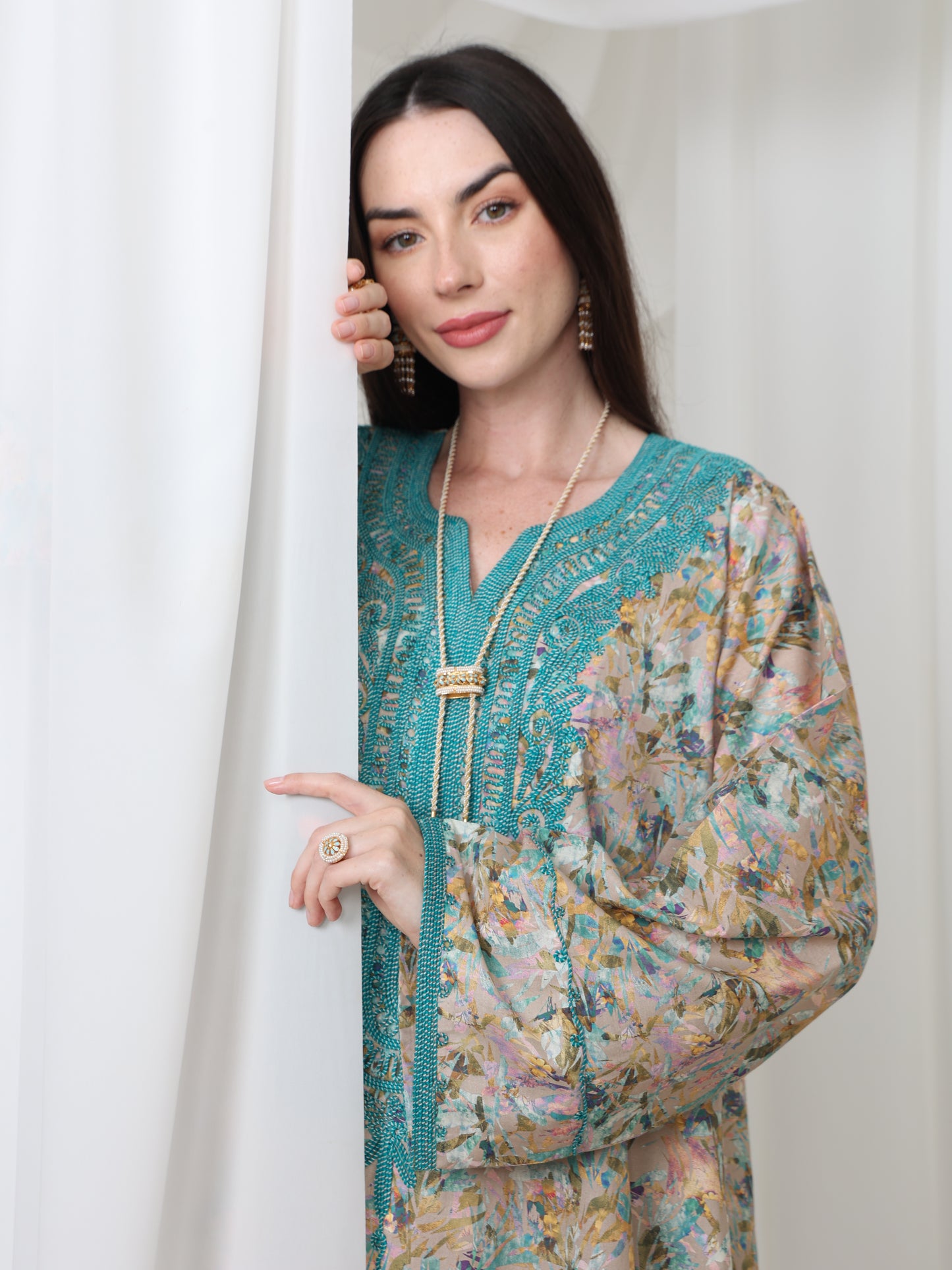 Emerald Garden Kaftan