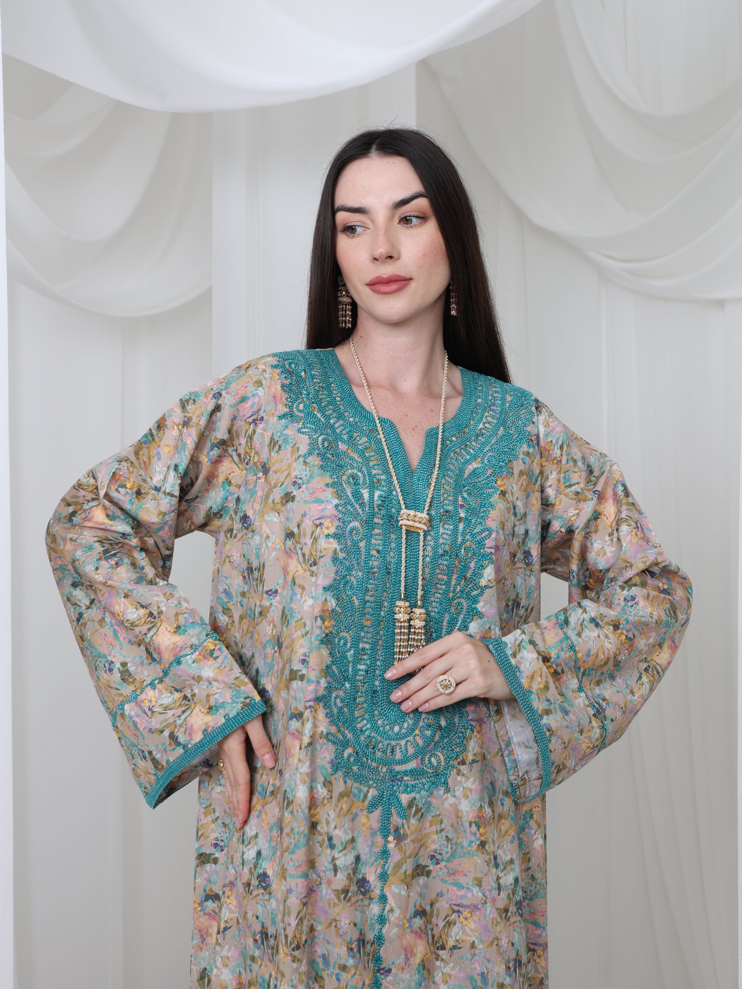 Emerald Garden Kaftan