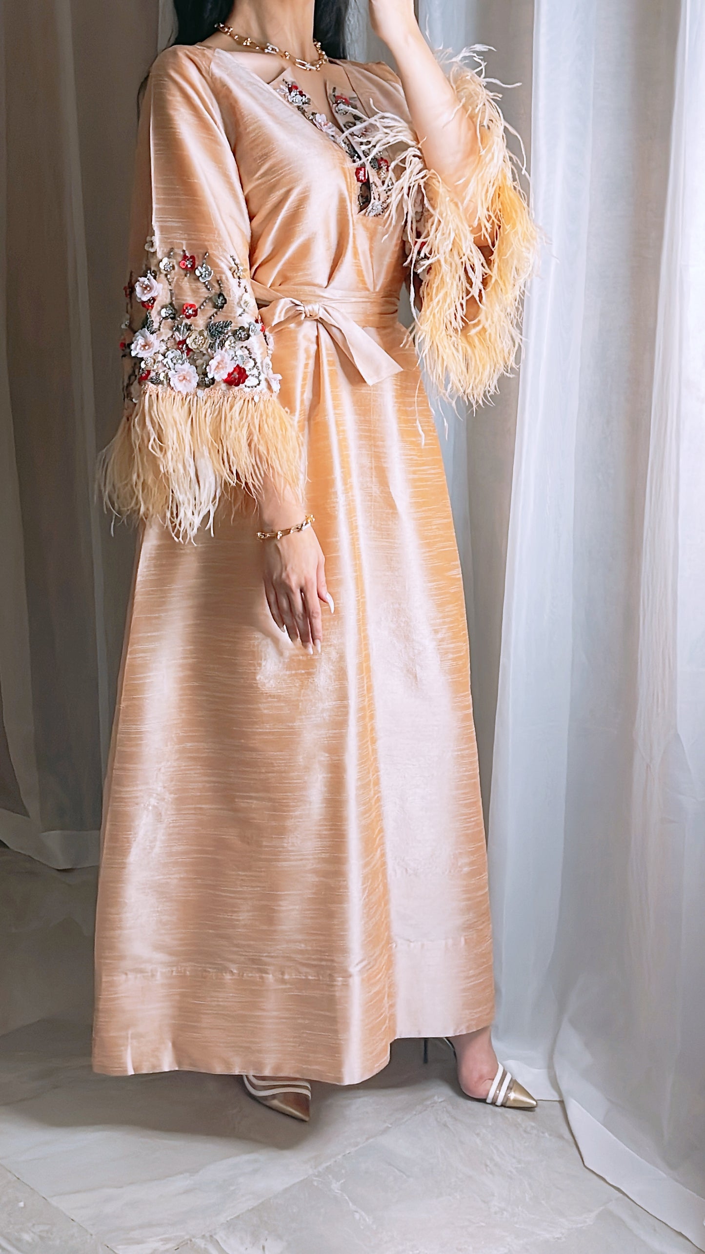 Regal Copper Gown