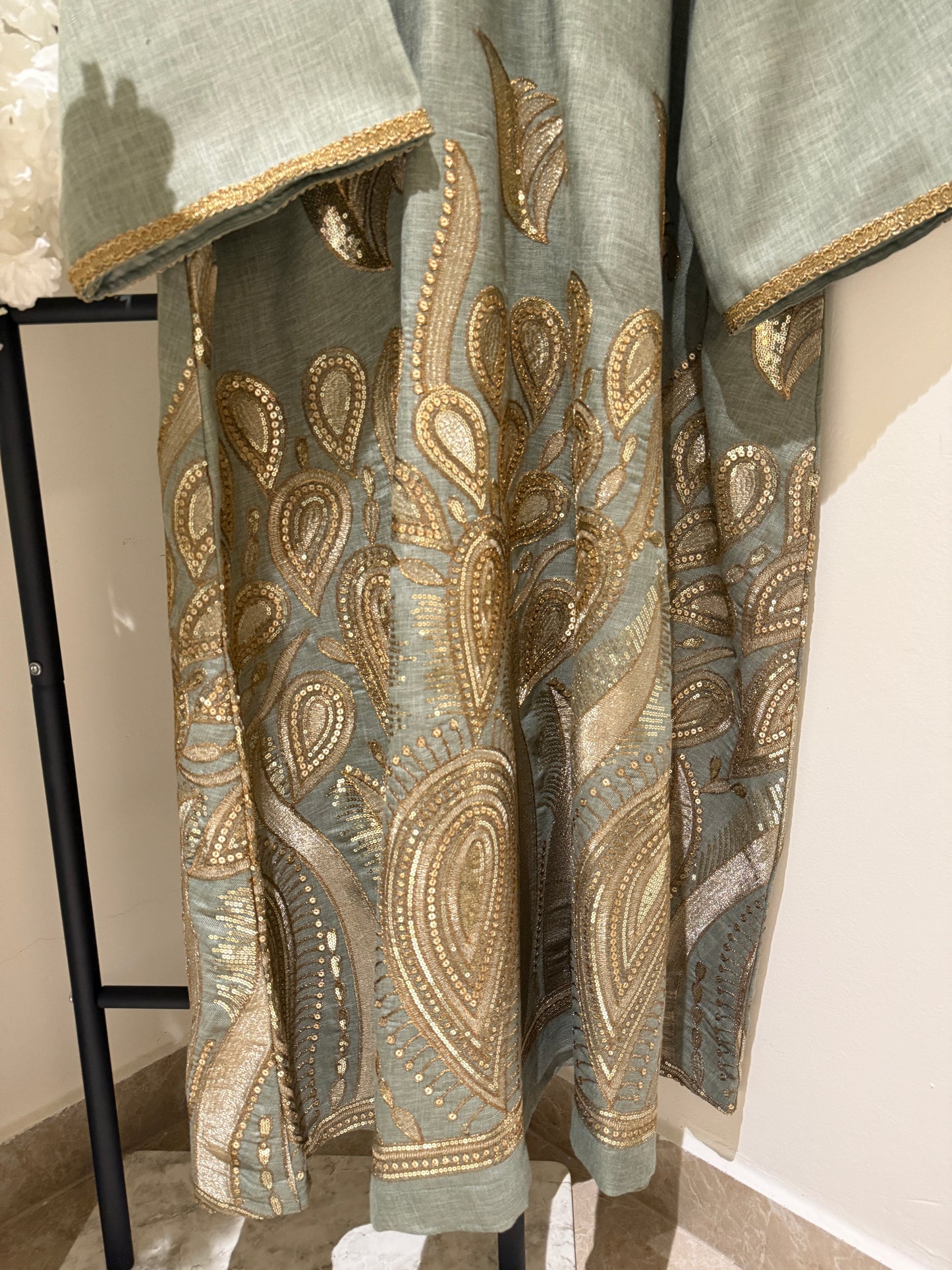 Gilded Sage Green