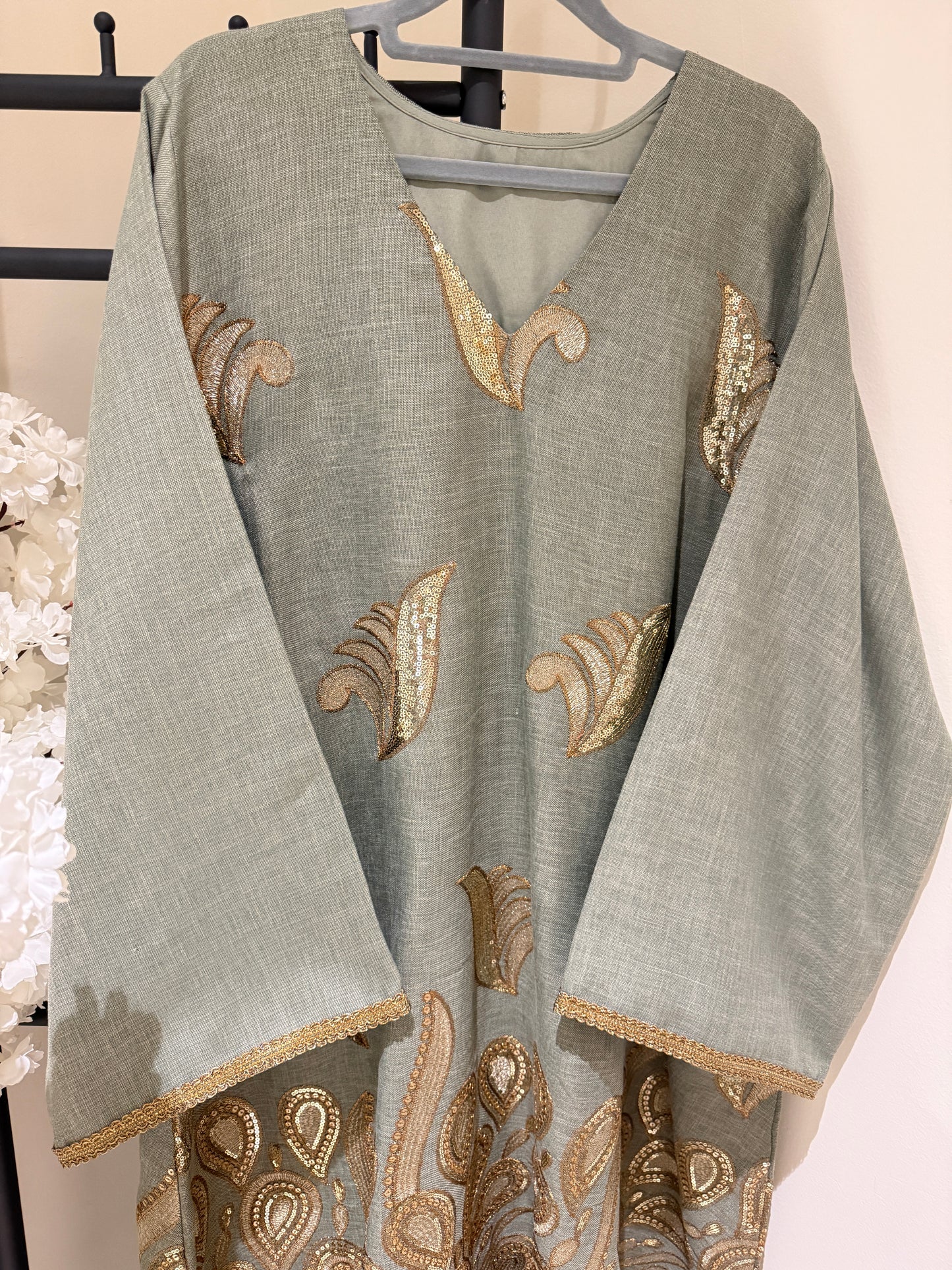 Gilded Sage Green