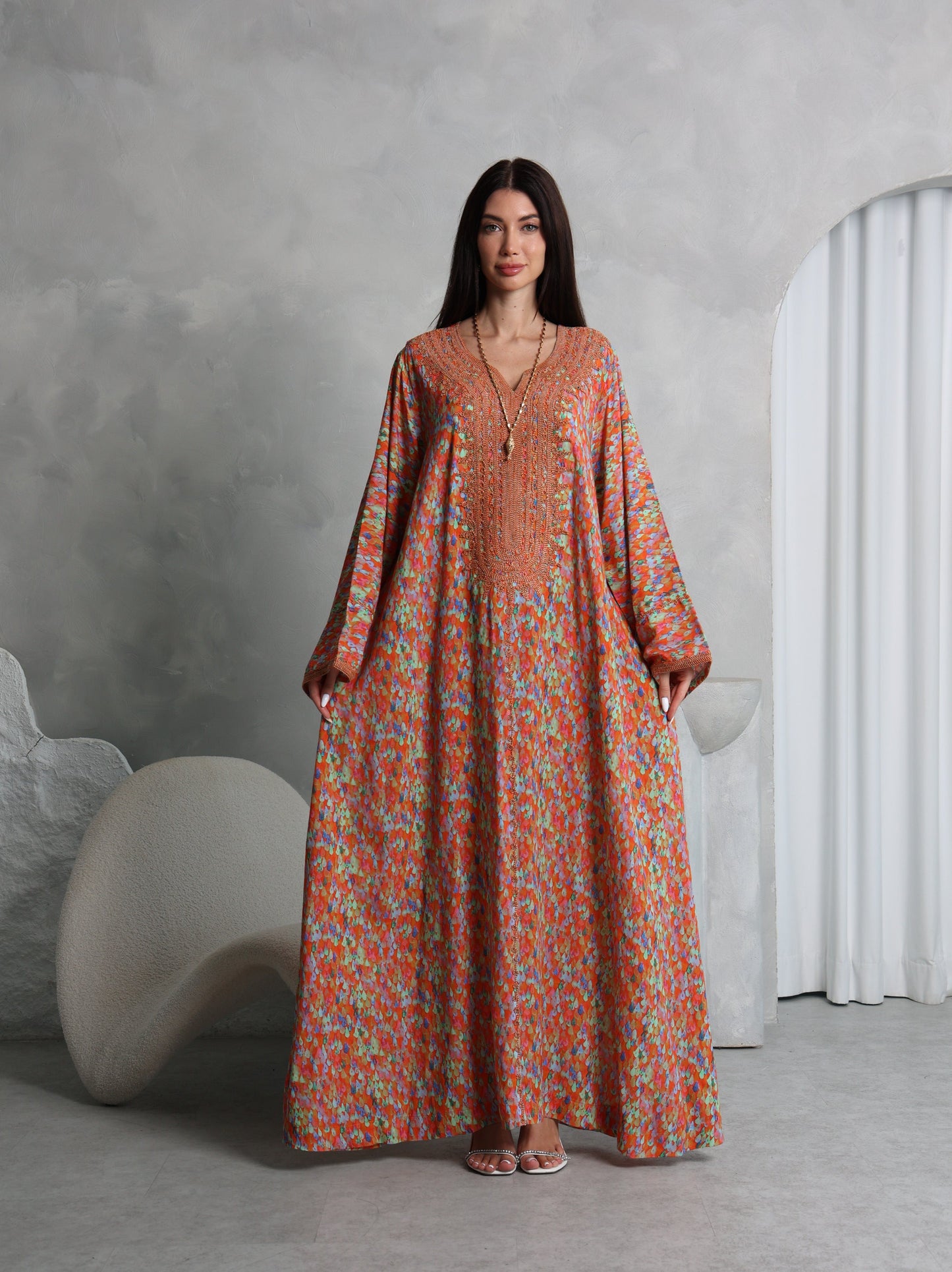 Sunset Mosaic Kaftan