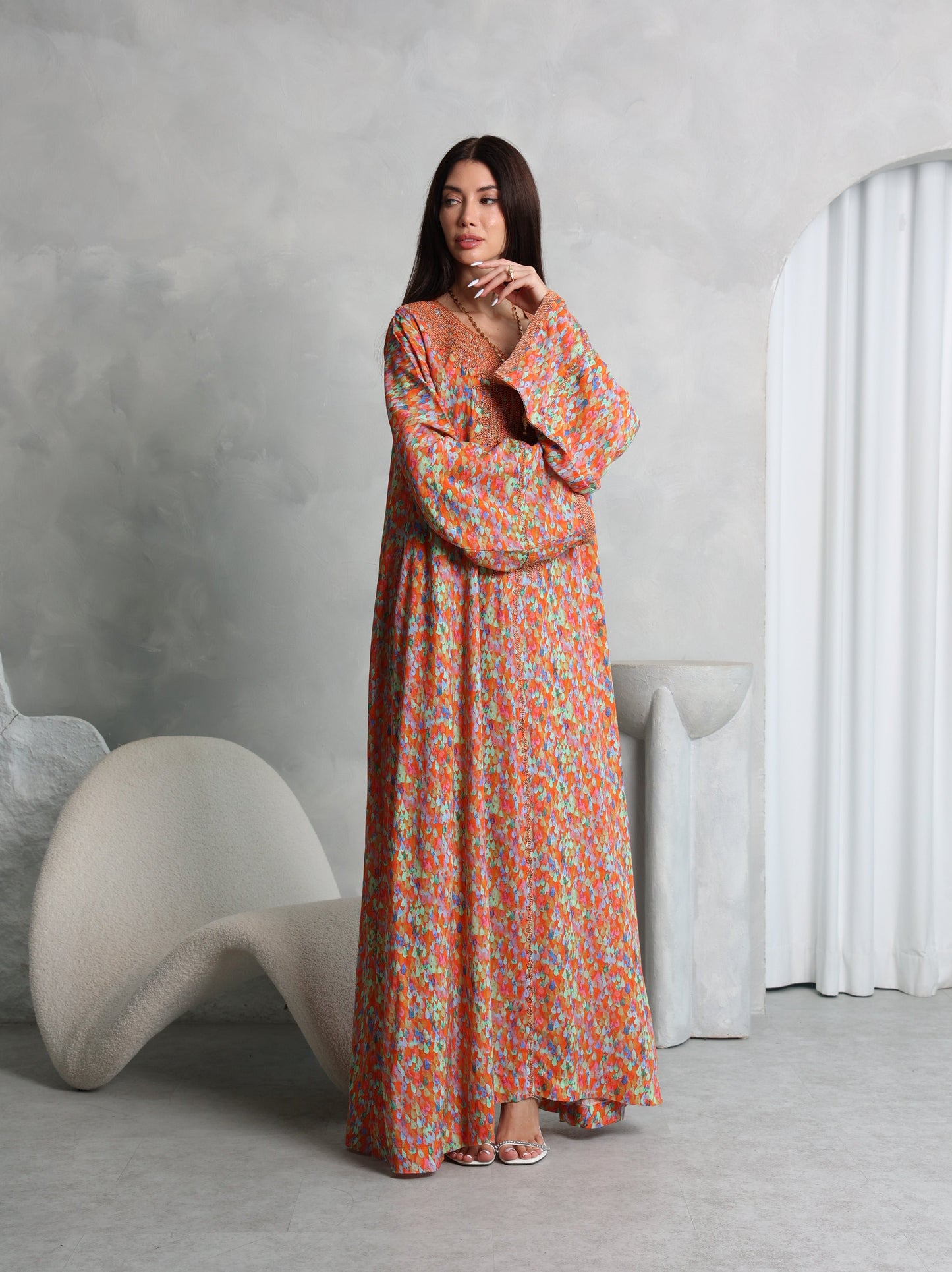 Sunset Mosaic Kaftan