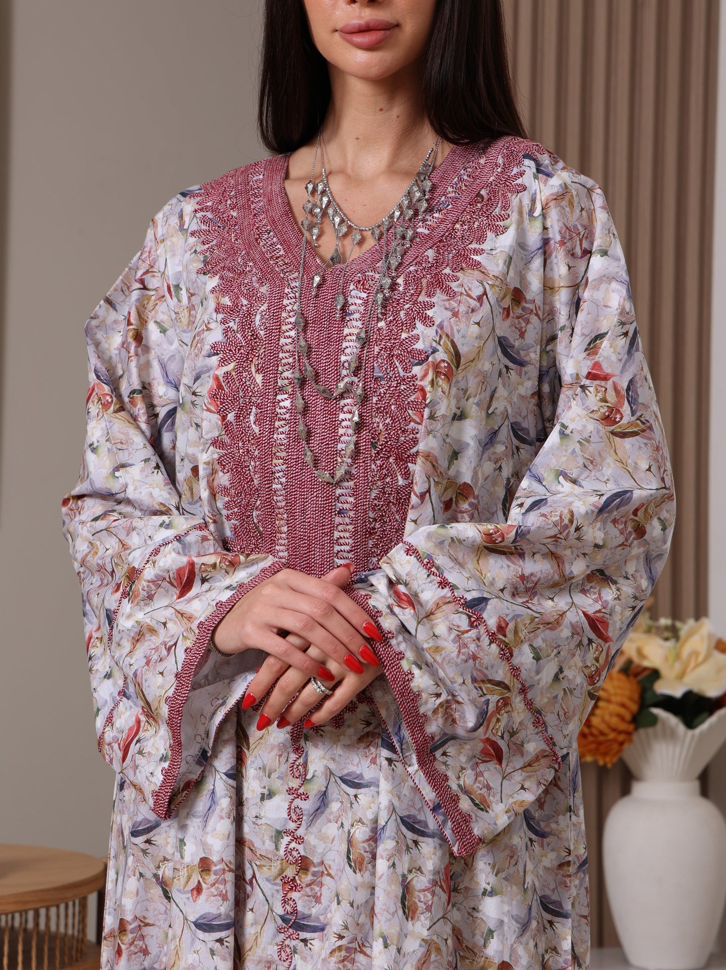 Dusty Rose Enchantment Kaftan