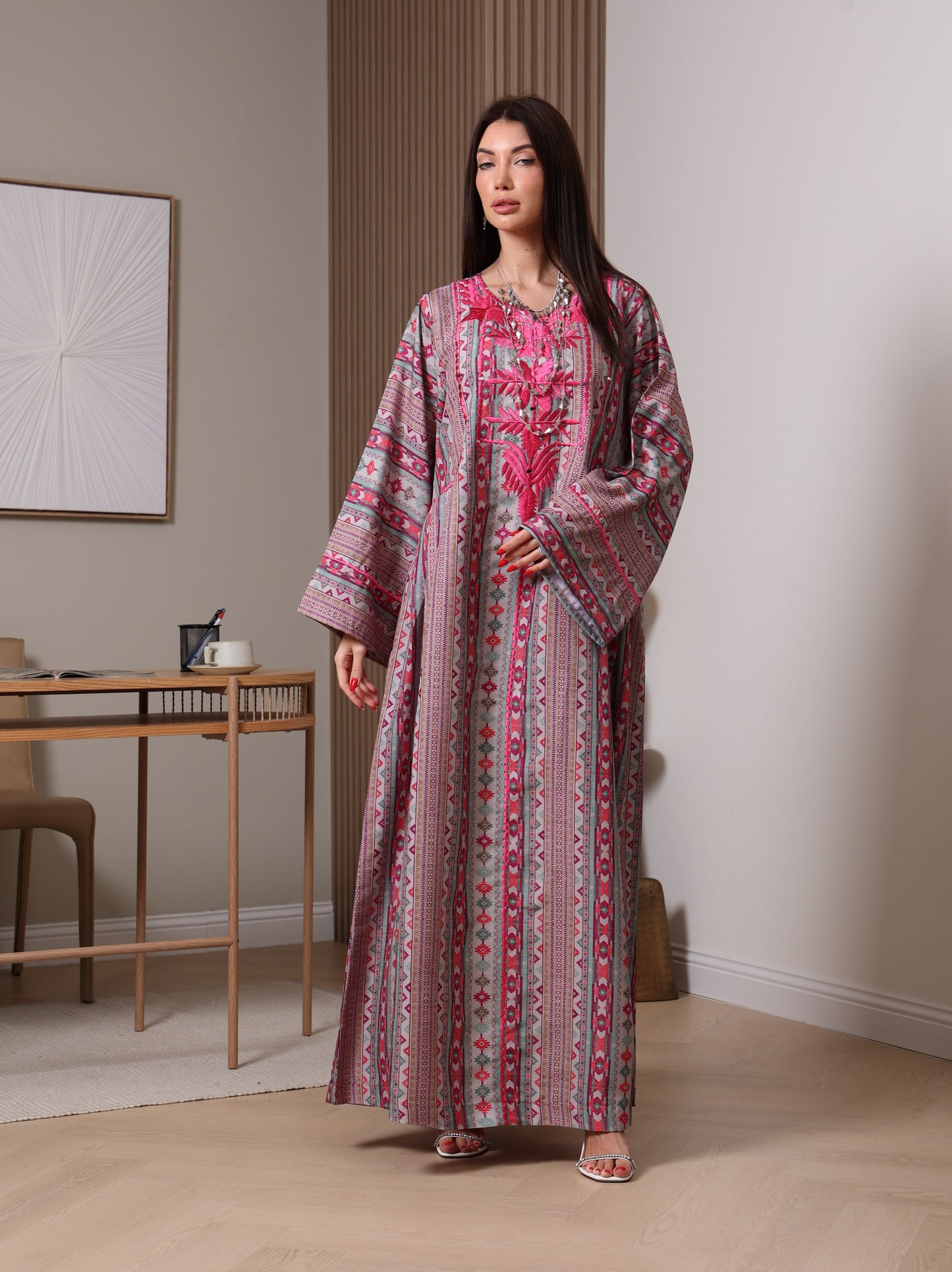 Magenta Mirage Kaftan