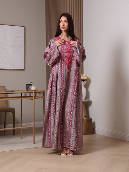 Magenta Mirage Kaftan