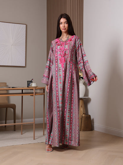 Magenta Mirage Kaftan