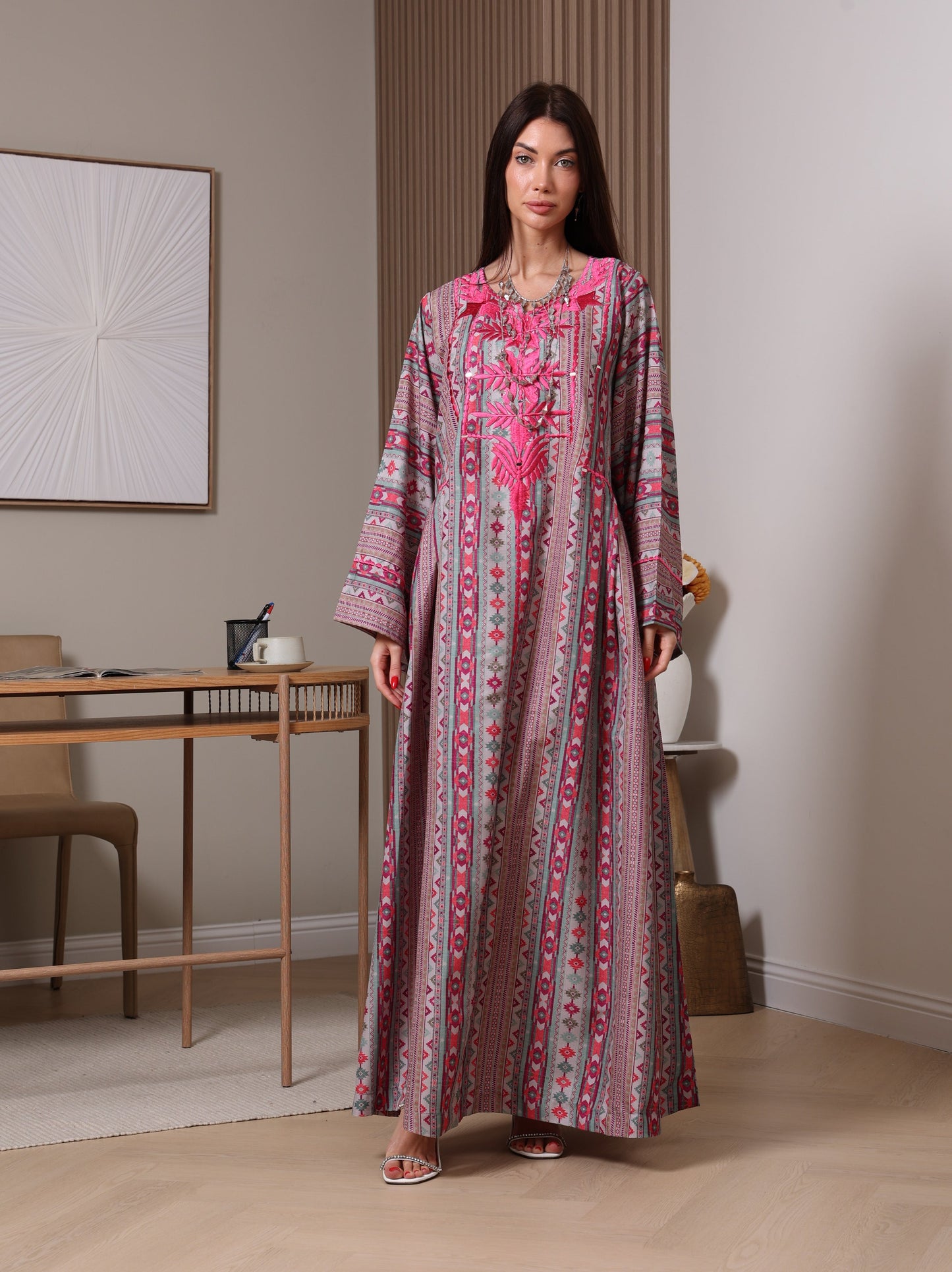 Magenta Mirage Kaftan