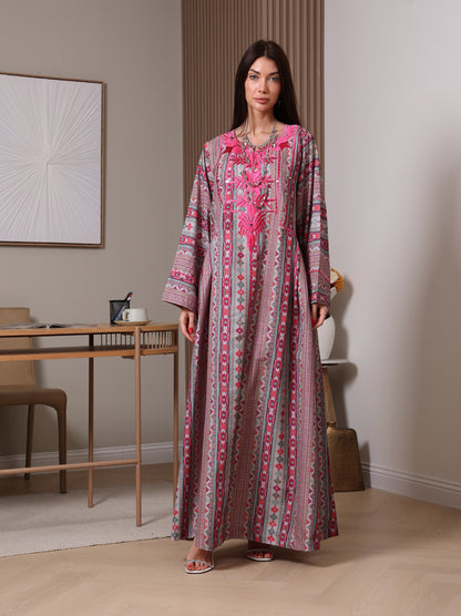 Magenta Mirage Kaftan
