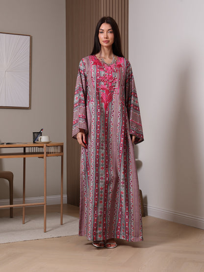 Magenta Mirage Kaftan