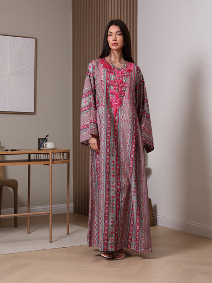 Magenta Mirage Kaftan