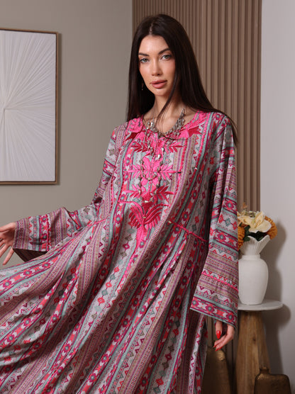 Magenta Mirage Kaftan