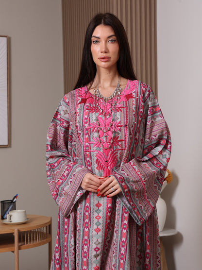 Magenta Mirage Kaftan