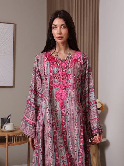 Magenta Mirage Kaftan