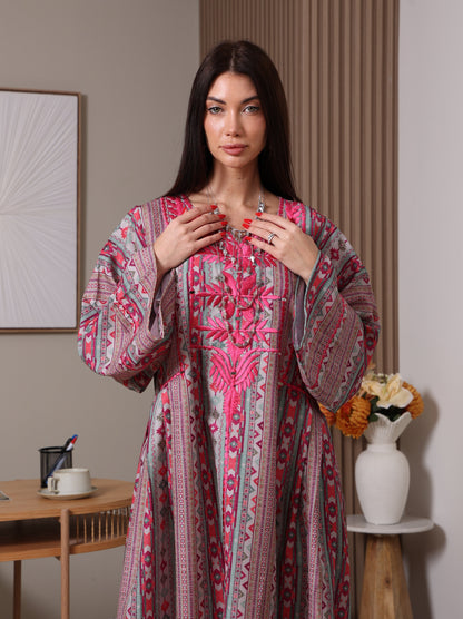 Magenta Mirage Kaftan