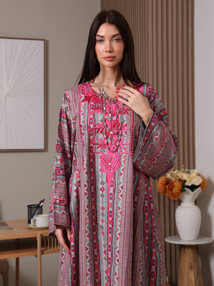 Magenta Mirage Kaftan