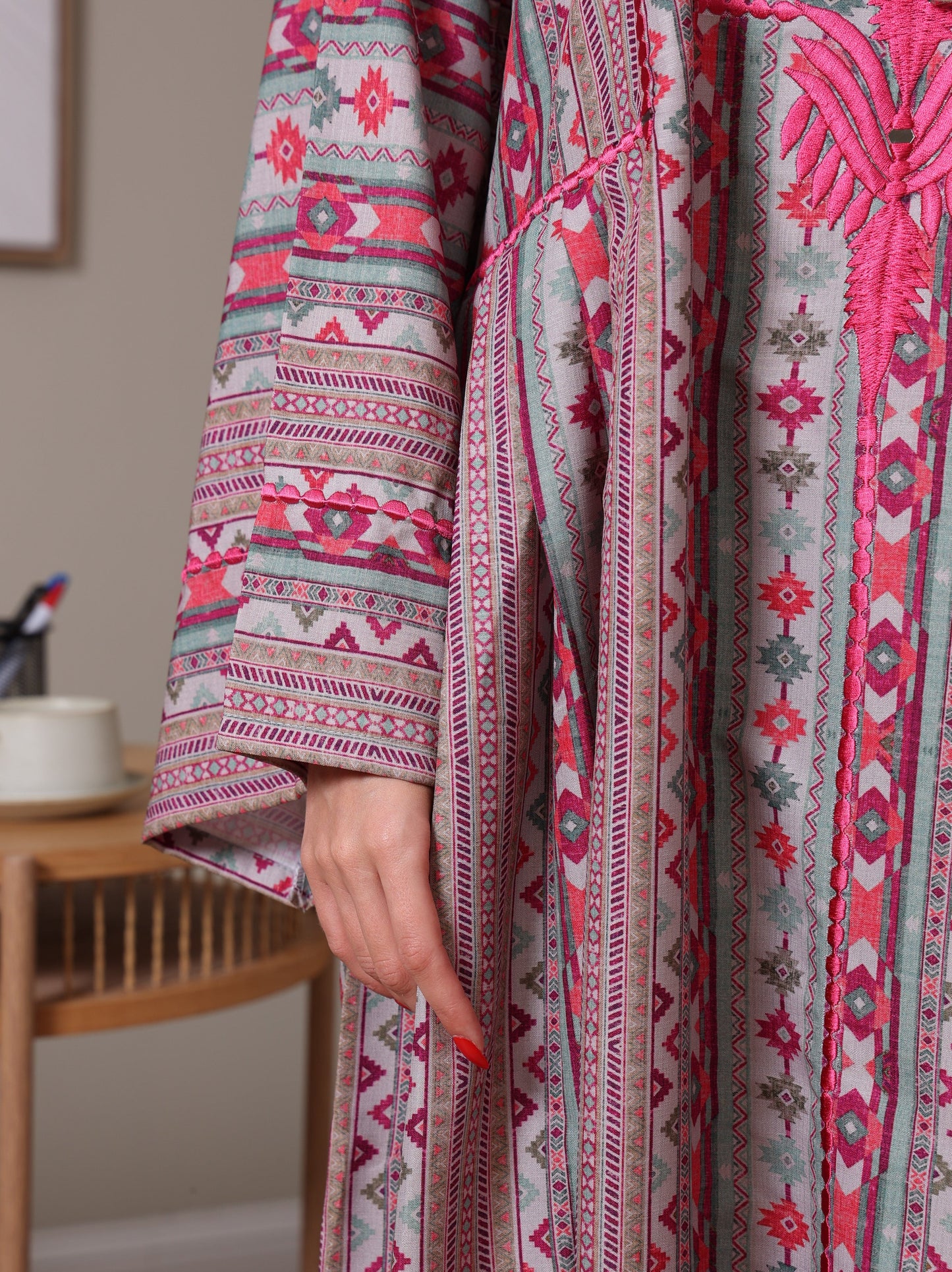 Magenta Mirage Kaftan