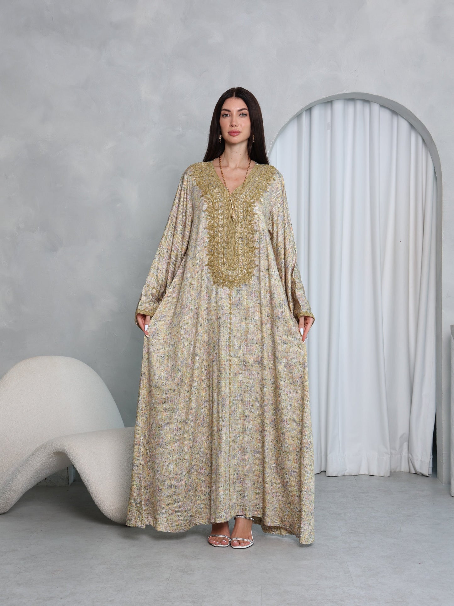 Gilded Sand Kaftan
