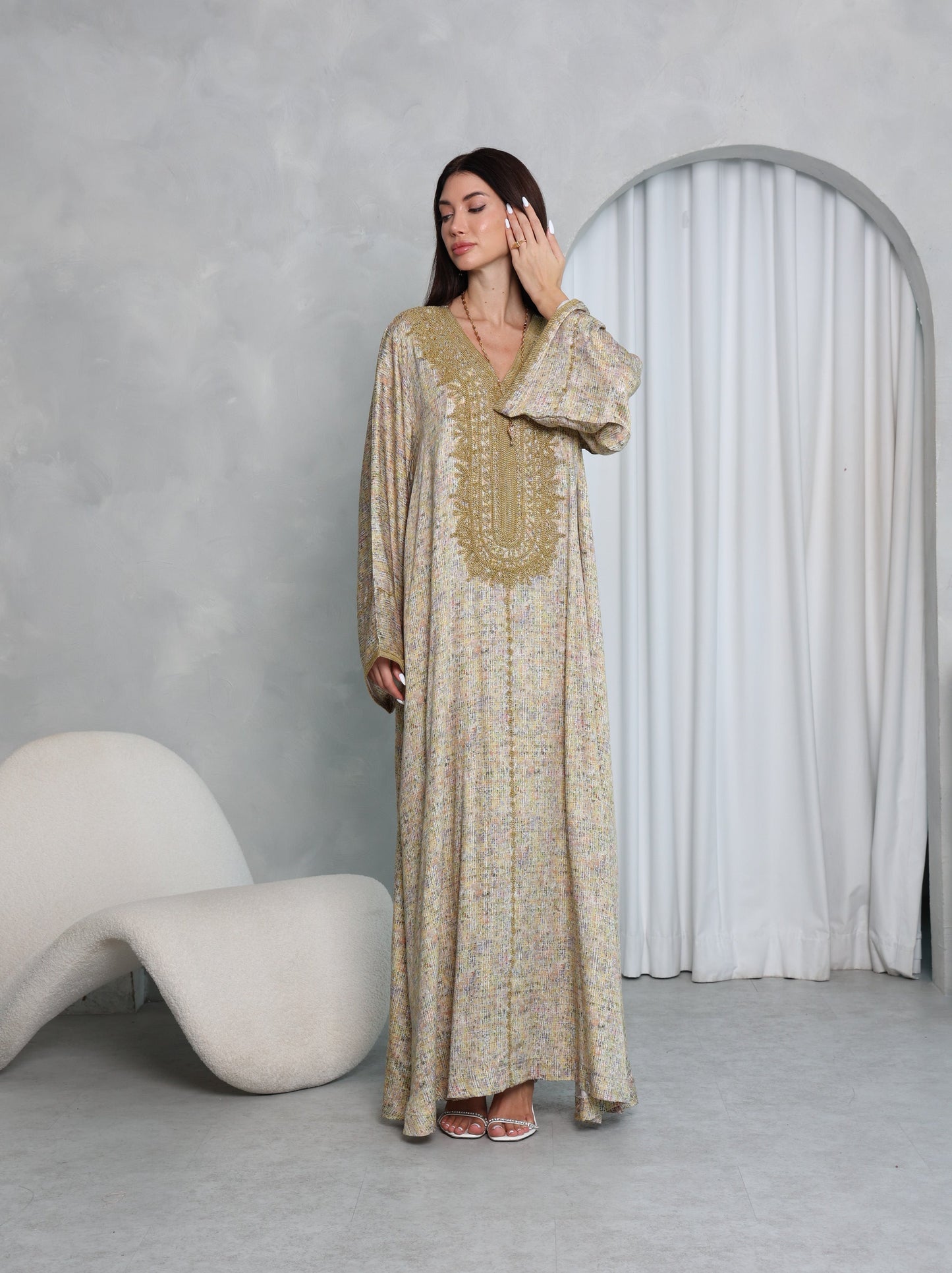 Gilded Sand Kaftan