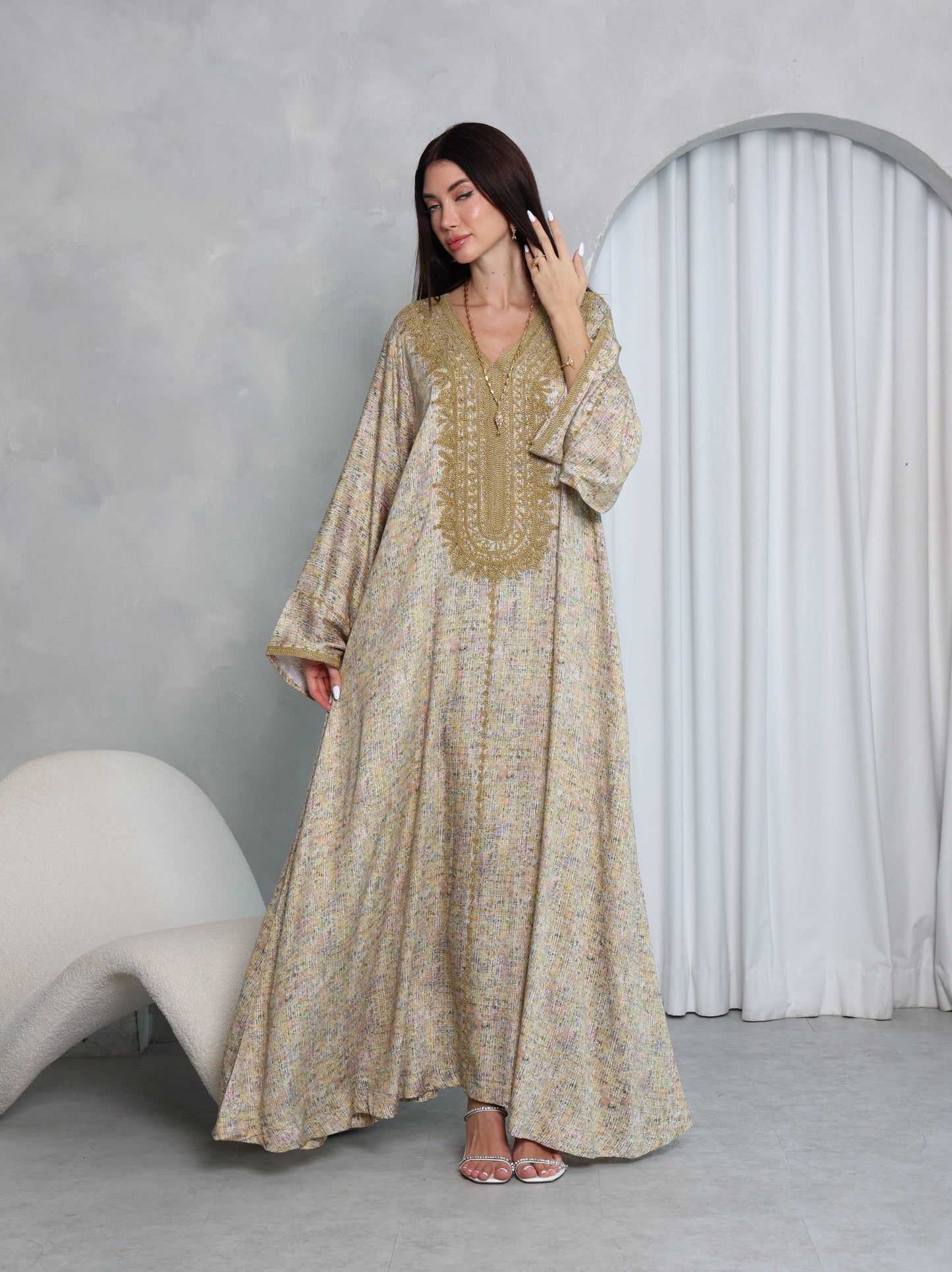 Gilded Sand Kaftan