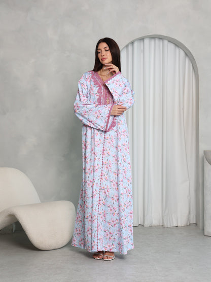 Sky Blossom Kaftan