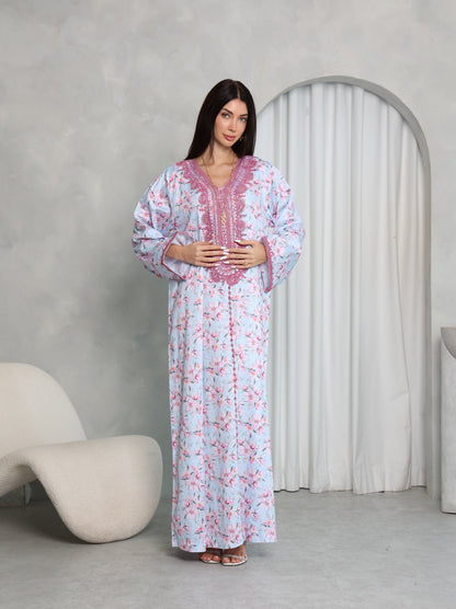 Sky Blossom Kaftan
