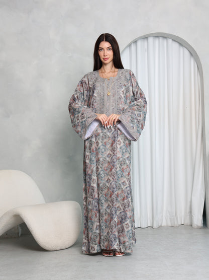 Slate Diamond Kaftan