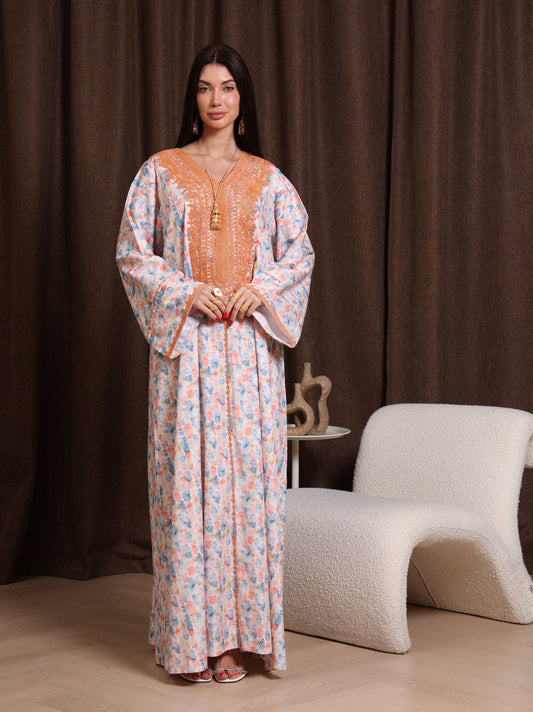 Apricot Sky Kaftan